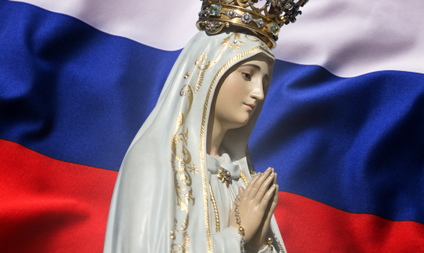 Marie demande la consécration de la Russie à son Cœur Immaculé