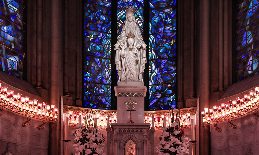 Notre-Dame du Sacré-Cœur honorée à Issoudun